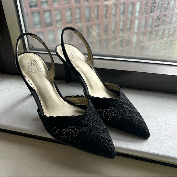 Shoes - Adrianna Papell Kitten Heel Sling Back
